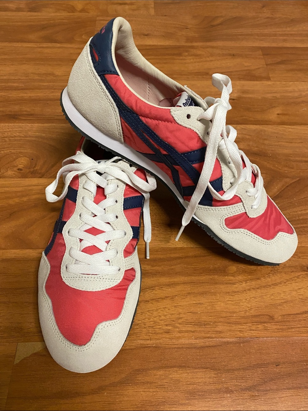 ❤️ Onitsuka Tiger Serrano Shoes Sneakers Pink Cameo/Midnight US Size 9 Mens New
